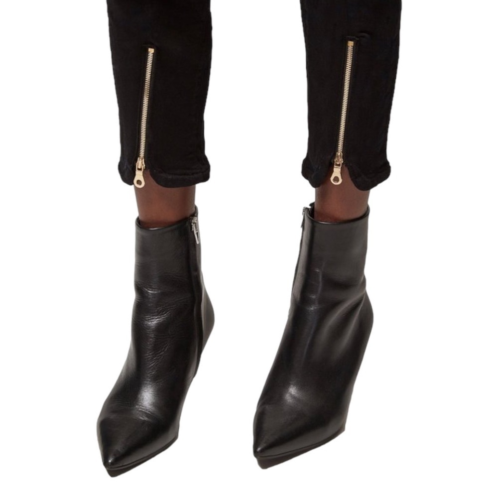 Frame Le High Skinny Jean with Zipper